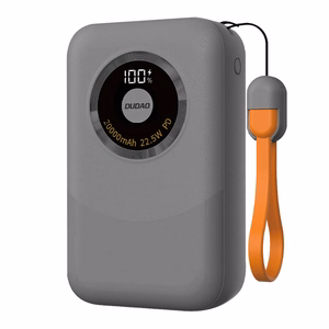 Dudao K21 Mini 10000mAh 22.5W USB-A / USB-C Išorinė baterija (f) - pilka