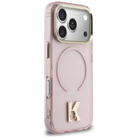 Karl Lagerfeld IML K Head Logo MagSafe Case for iPhone 17 Pro Max - Pink