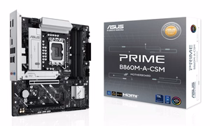 ASUS PRIME B860M-A-CSM Intel B860 LGA 1851 (Socket V1) micro ATX pagrindinė plokštė