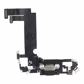 Įkrovimo lankstus USB IPHONE 12 mini juodas (ištrauktas)