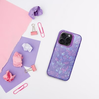 TUTTI FRUTTI dėklas telefonui IPHONE 16e (SE 4 2025) violetinis