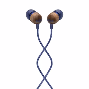 Marley Earbuds Smile Jamaica Wired In-ear Microphone Denim