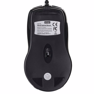 Activejet AMY-083 laidinė USB pelė (optinė; 1000 DPI; juoda)