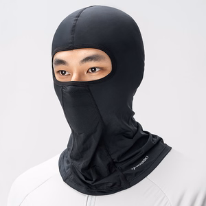 Wozinsky WKM-01B balaklava veido kaukė motociklui ir dviračiui - juoda
