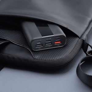 Išorinė baterija Forcell F-Energy Energo P20K2 QC3.0 PD 3A 22,5W 20000 mAh juoda