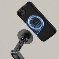 Tech-Protect Wallet MagSafe iPhone 16e dėklas - matinis juodas