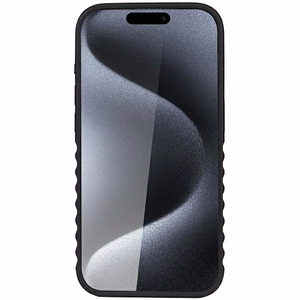 Audi Sintetinės odos dėklas telefonui su Magnetine iPhone 15 Pro Max - juodas