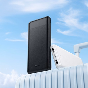 Hoco J153 išorinė baterija, 10000 mAh, 2 A, 10 W, juoda