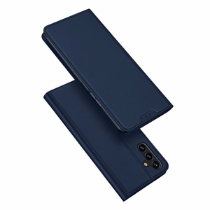 DUX DUCIS piniginės dėklas SKIN PRO SAMSUNG A14 4G / 5G mėlynas