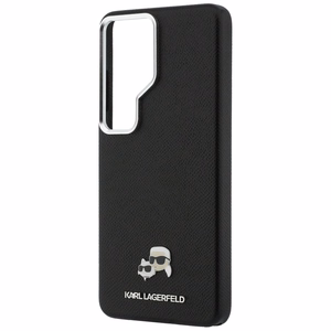 Karl Lagerfeld case Saffiano KC Metal Logo MagSafe for Samsung Galaxy S26 Ultra black