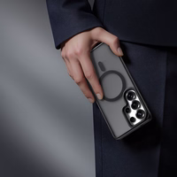 Rock Guard Touch Matinis Series Magnetic Dėklas for Samsung Galaxy S26 juodas