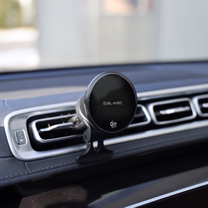 Blavec Automobilinis laikiklis BHC-04B Qi2.2 25W magnetinis su indukciniu krovimu ventiliacijai (BHC04B-MAVIB) juodas