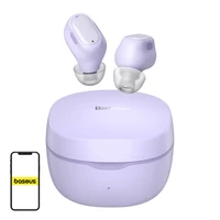 Belaidės ausinės "Baseus Bowie WM01" (violetinės spalvos)