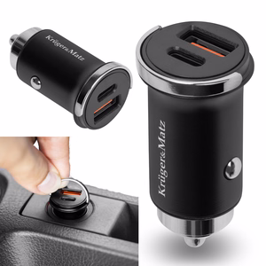 Kruger&Matz 30 W automobilinis įkroviklis