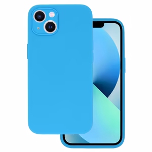 Vennus Dėklas silikoninis Lite iPhone 14 Plus šviesiai mėlynas