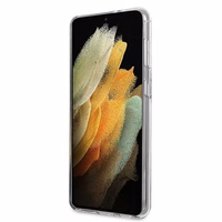 Guess GUHCS21MPCUGLSBL S21+ G996 mėlynas/mėlynas kietas dėklas Blizgus Gradientas Script