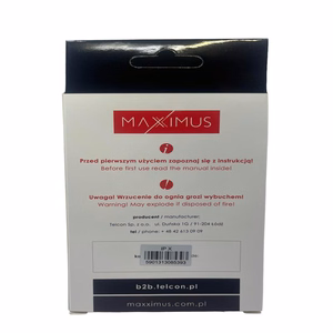 BATTERY MAXXIMUS IPHONE X 2716mAh