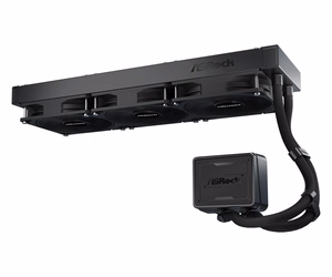 Asrock Challenger Pure 360 procesoriaus skysčio aušinimo rinkinys 12 cm juodas