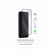 PURO Frame Tempered Glass - Tempered glass the Samsung Galaxy S23+ (juodas frame)