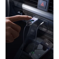 Adapteris Joyroom "JR-CB6" Pilkas (Įvestis: "Bluetooth 5.3" / Išvestis: "AUX")