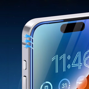 Joyroom JR-MAR0317 grūdintas stiklas su antirefleksine danga iPhone 15 Plus/16 Plus telefonui