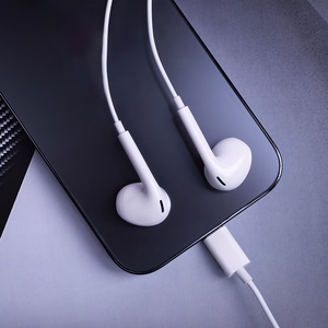 "Maxlife" laidinės ausinės MXEP-04 USB-C baltos spalvos