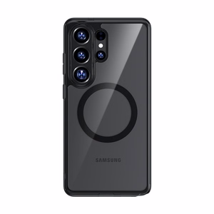 "Benks" magnetinis kristalų TPU rėmelis (0050), skirtas "Samsung Galaxy S26 Ultra black