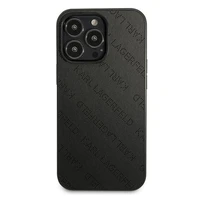 Karl Lagerfeld perforuotas Allover dėklas iPhone 13 Pro / 13 6.1" - juoda