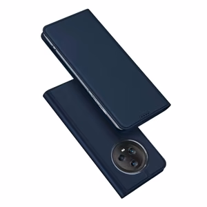 Dux Ducis Skin Pro dėklas Honor Magic5 Flip kortelių piniginė stovas mėlyna