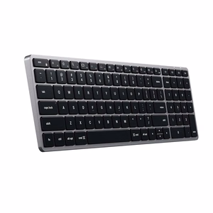 Satechi Slim X2 QWERTY belaidė klaviatūra ST-BTSX2M, pilka