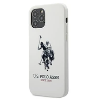 US Polo USHCP12LSLHRWH iPhone 12 Pro Max 6.7 white Silicone Collection