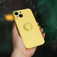 "Xiaomi Redmi Note 13 Pro 5G (global)" pirštų laikiklio dėklas, skirtas "Xiaomi Redmi Note 13 Pro 5G (global) yellow