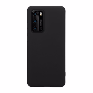 Crong Color Cover dėklas, skirtas Huawei P40, juodas