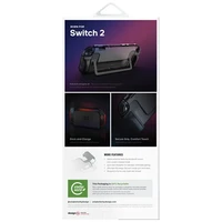 Uniq Hybrid Bytearmor dėklas Nintendo Switch 2 - juodas