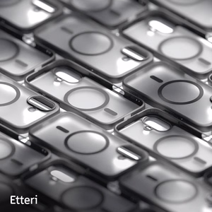 "Etteri Matt Mag" dėklas "iPhone 16 Plus" 6,7" juodas