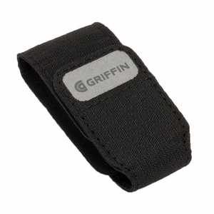 Griffin prie batraiščių tvirtinamas dėkliukas Fitbit, Misfit, Sony ir Nike+ aktyvumo sekikliams, juodas