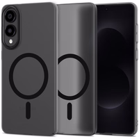 Tech-Protect MagSlim MagSafe dėklas telefonui Samsung Galaxy S25 Edge - matinis juodas