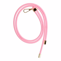 Telefono raištis GSN-1 ilgas silikoninis rožinis