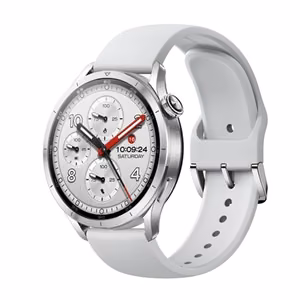 Xiaomi Watch S5 46mm BHR08ISGL – AMOLED išmanusis laikrodis, 1,48 col. ekranas, atsparus vandeniui, sidabrinis