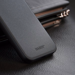 3mk Hardy Apple Silky Leather MagCase dėklas telefonui Apple iPhone 14 Plus - juodas