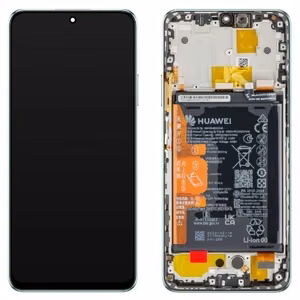 LCD ekranas, skirtas Huawei Nova Y90, su jutikliniu ekranu, rėmeliu ir baterija, žalias, originalus (service pack)