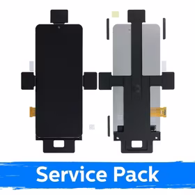 LCD ekranas suderinamas su Samsung F711 Z Flip3 (INNER) juodas (Service Pack) (NF version)