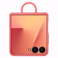 Samsung dėklas su žiedu Samsung Galaxy Z Flip7 - raudonas