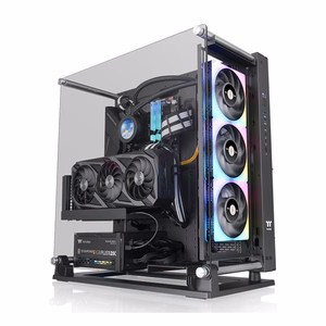 Thermaltake Core P3 TG Pro „Midi Tower“ Juoda