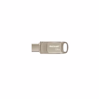 Patriot Memory Tab T560 128GB USB atmintinė dviguba USB 120MB/s (PS128GT560DS5D) sidabrinė