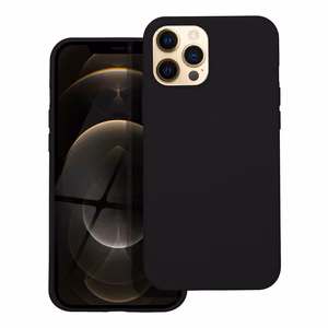 Чехол для iPhone 12 PRO MAX силиконовый черный