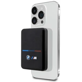 BMW M Collection MagSafe 5W 3000mAh Inductive Power Bank - Black