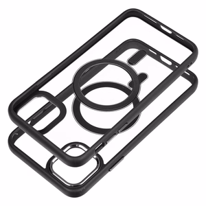 Dėklas telefonui (m) COLOR EDGE MAG COVER, suderinamas su MagSafe skirtas iPhone 11 Pro Max, juodas (m)