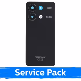 Galinis dangtelis suderinamas su Xiaomi Redmi Note 13 4G / Midnight Black / (Service Pack)