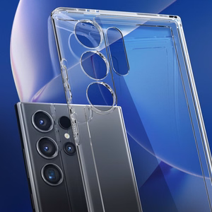 Spigen Ultra Hybrid dėklas telefonui Samsung Galaxy S24 Ultra - skaidrus